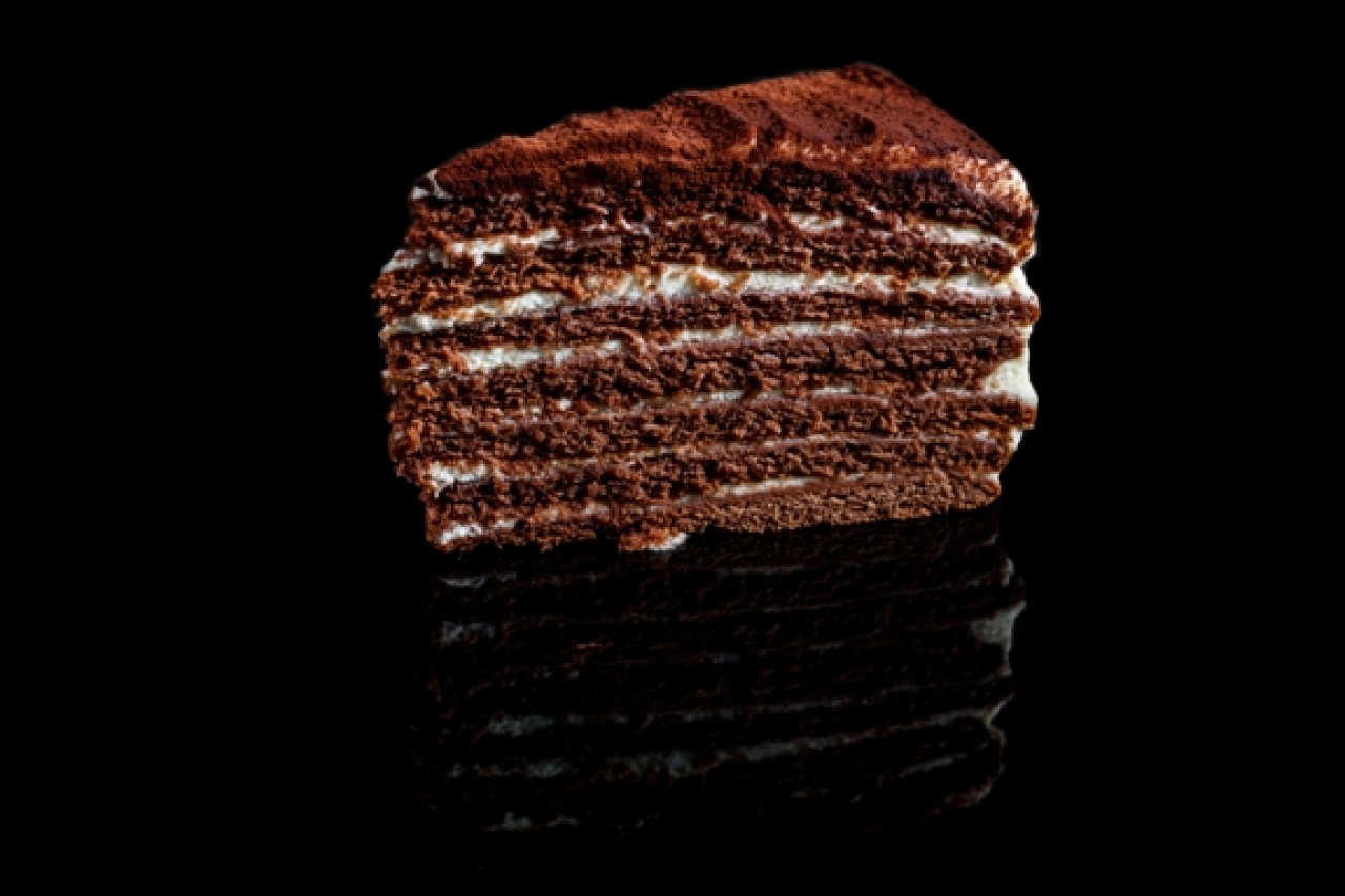 торт шоколадно-медовый